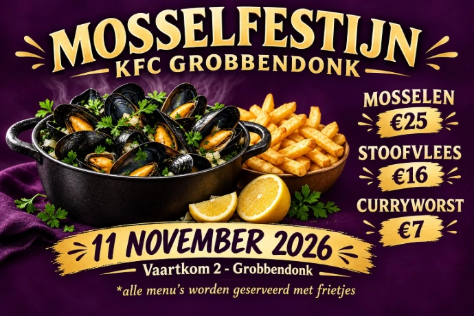 Mosselfestijn affiche 2026